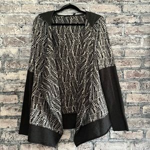 Prana Graceful Wrap Hooded waterfall cardigan wrap excellent like new condition